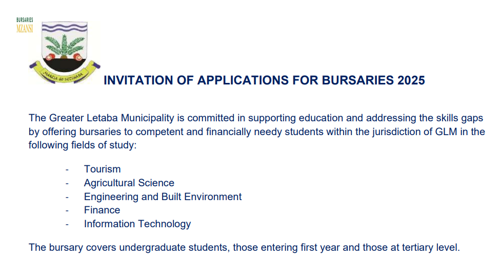Greater-Letaba-Municipality-Bursary-Application-Form-2025