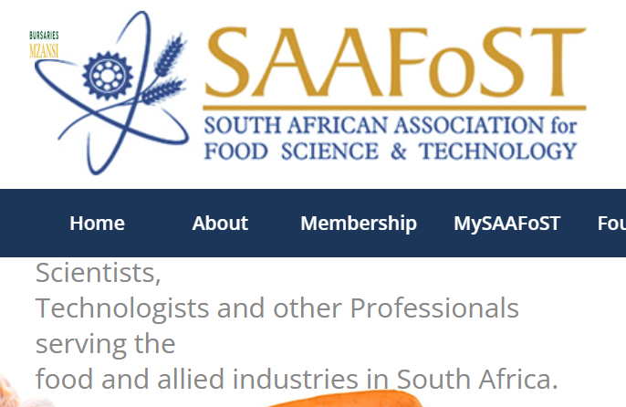 SAAFoST Bursary South Africa: Undergraduate Students