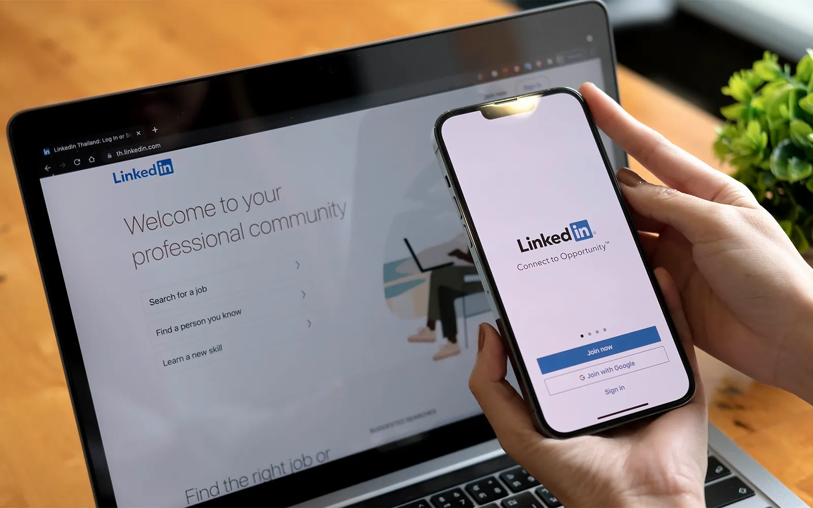 LinkedIn profile