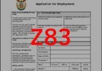 Z83 Form