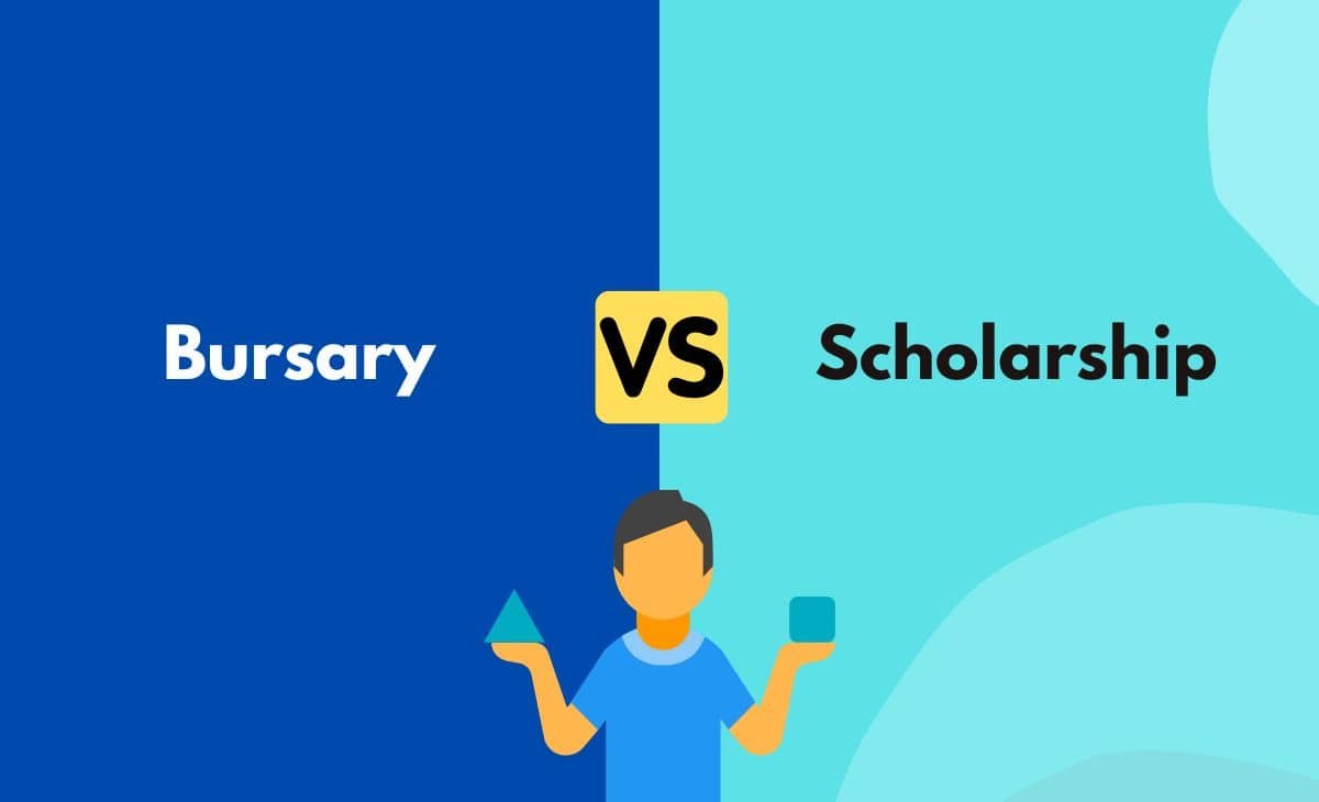 bursary vs scholarship